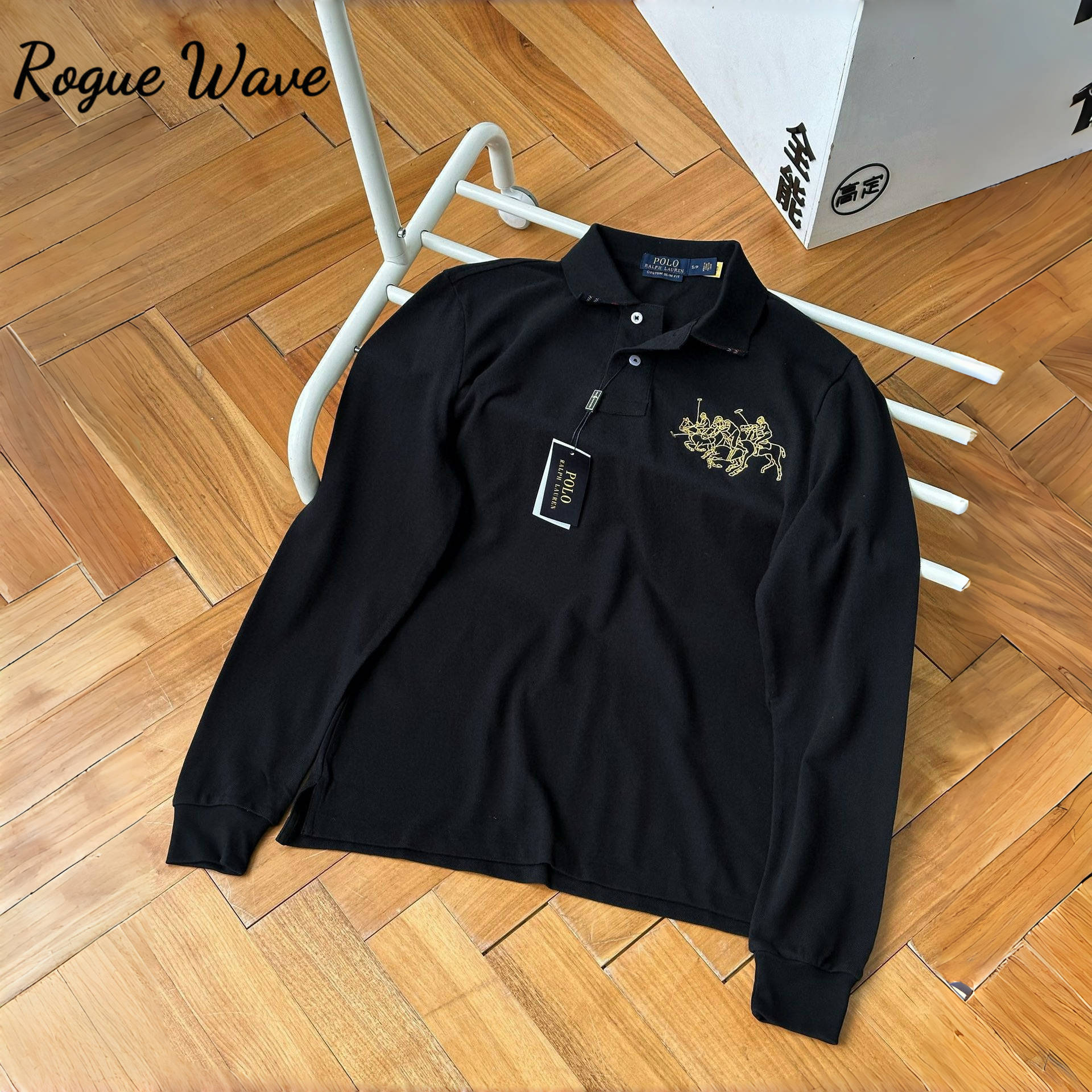 RogueWave Pure Cotton Long Sleeve Polo T-Shirt Casual Classic Style Spring Autumn New Arrival T-shirt S
RogueWave Pure Cotton Long Sleeve Polo T-Shirt Casual Classic Style Spring Autumn New Arrival T-shirt S
