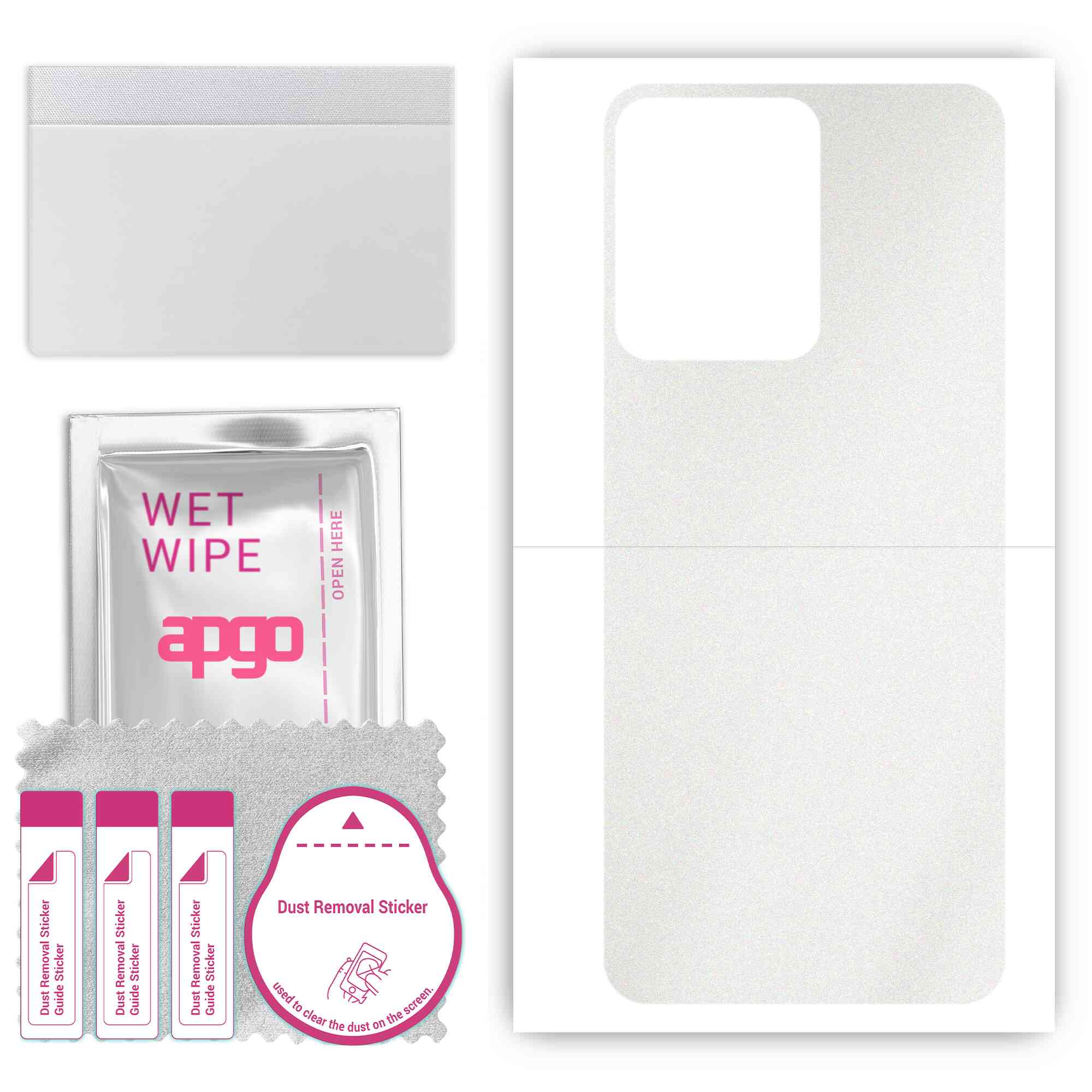 apgo Protective Skin Sticker for the back compatible with Vivo IQOO Z6 Lite 5G, Wrap Film, Foil, Vinyl - Pattern Matte Transparent
apgo Protective Skin Sticker for the back compatible with Vivo IQOO Z6 Lite 5G, Wrap Film, Foil, Vinyl - Pattern Matte Transparent