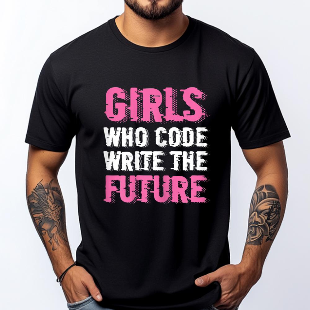 Girl Who Code Write Future Computer Science Programming Nerd Graphic Shirts Men Luxury Brand Large Size Happy New Years 5XL різнокольоровий
Girl Who Code Write Future Computer Science Programming Nerd Graphic Shirts Men Luxury Brand Large Size Happy New Years 5XL різнокольоровий