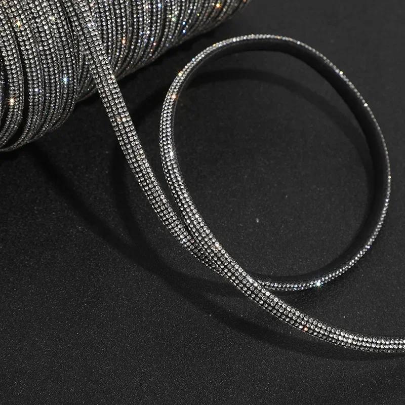 5/10yard Half Face Water Rhinestone Rope Blingbling Crystal Drawstring Pipe DIY Sandal Shoe Hairband Mobile Phone Strap Material 5yards серебряный
5/10yard Half Face Water Rhinestone Rope Blingbling Crystal Drawstring Pipe DIY Sandal Shoe Hairband Mobile Phone Strap Material 5yards серебряный