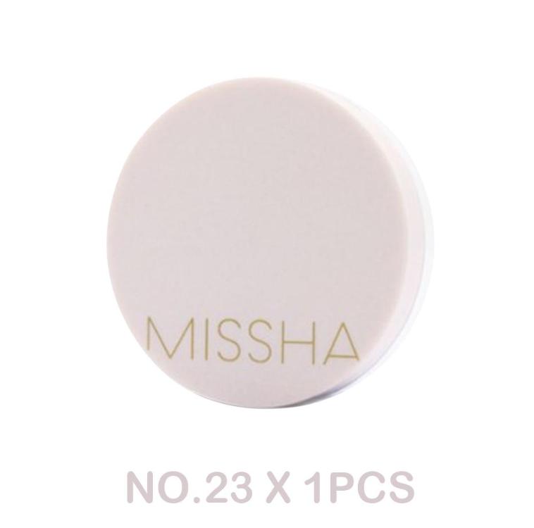 MISSHA Magic Cushion Cover Lasting | SPF50+ PA+++ | 21 / 23 Shade | Korean Moisturizing Cushion Foundation No.23 (Natural Beige)
MISSHA Magic Cushion Cover Lasting | SPF50+ PA+++ | 21 / 23 Shade | Korean Moisturizing Cushion Foundation No.23 (Natural Beige)
