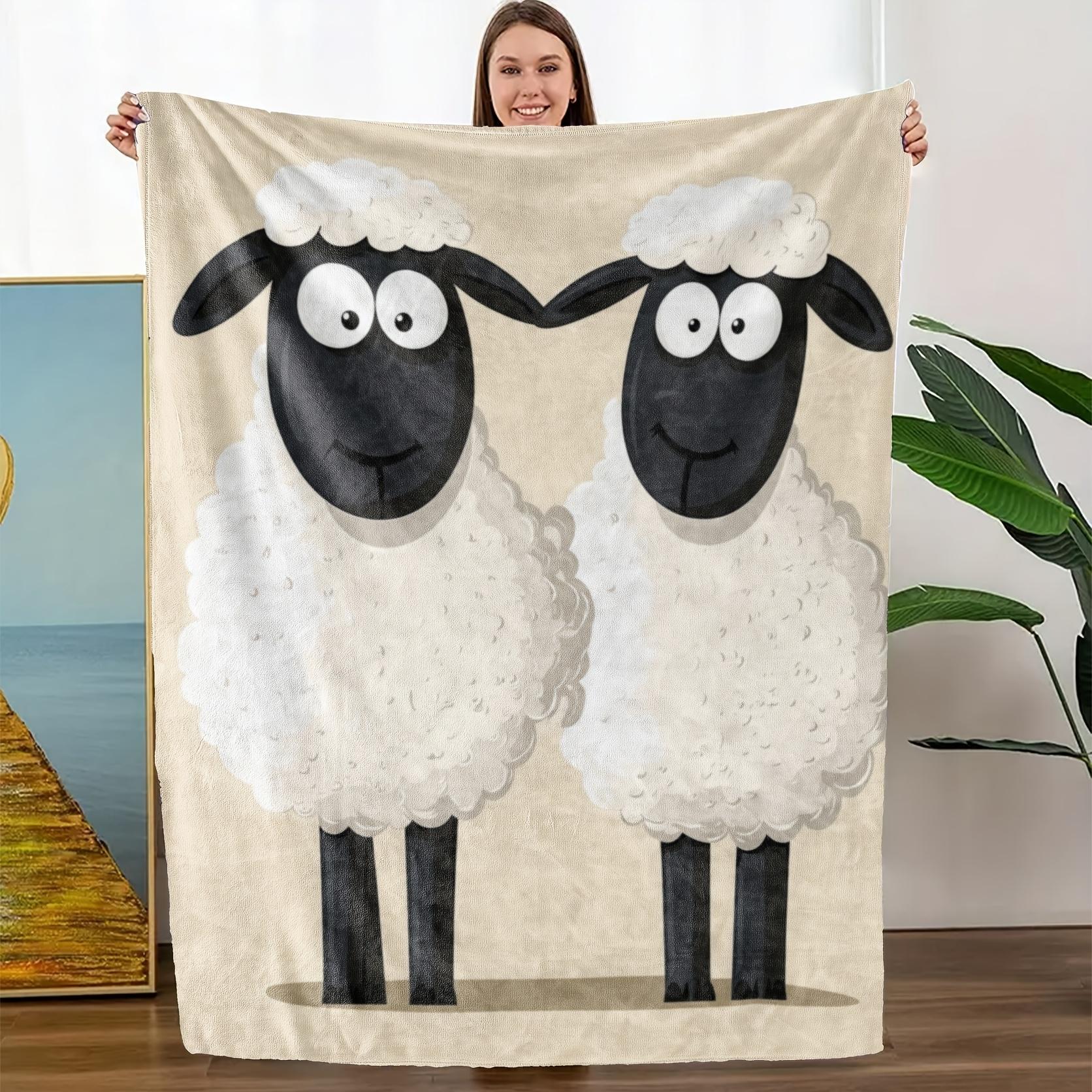 A Cozy And Cute Fleece Blanket Featuring a Sheep Theme Pattern, an Ideal Gift, Soft High-Definition Digital Printing, Breathable 100% Polyes 150x200cm
A Cozy And Cute Fleece Blanket Featuring a Sheep Theme Pattern, an Ideal Gift, Soft High-Definition Digital Printing, Breathable 100% Polyes 150x200cm
