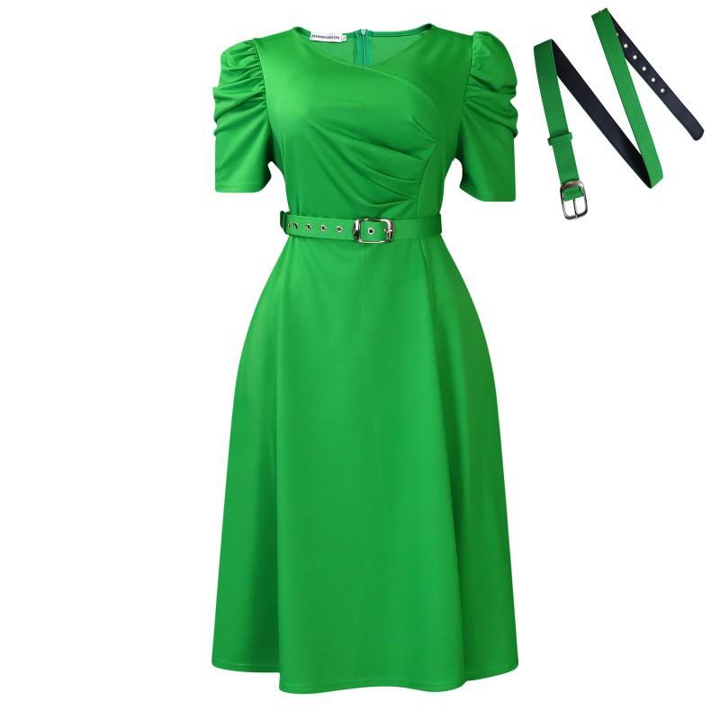 Women s Clothing Fashionable Pleated Temperament Elegant V-neck Large Swing Skirt African Dress XXL
Women s Clothing Fashionable Pleated Temperament Elegant V-neck Large Swing Skirt African Dress XXL