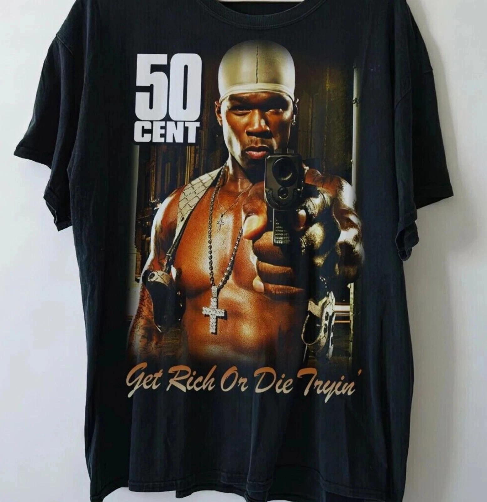 50 Cent Get Rich or Die Trying T-shirt, 50CentUnisex T-Shirt S-5XL Q8414 2XL
50 Cent Get Rich or Die Trying T-shirt, 50CentUnisex T-Shirt S-5XL Q8414 2XL