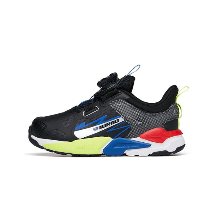 Anta Rotating Button Shock Absorbing Wear Resistant Non Slip Low Top Kids Running Shoes Kids sneakers Black Blue 312219961N-7 27
Anta Rotating Button Shock Absorbing Wear Resistant Non Slip Low Top Kids Running Shoes Kids sneakers Black Blue 312219961N-7 27