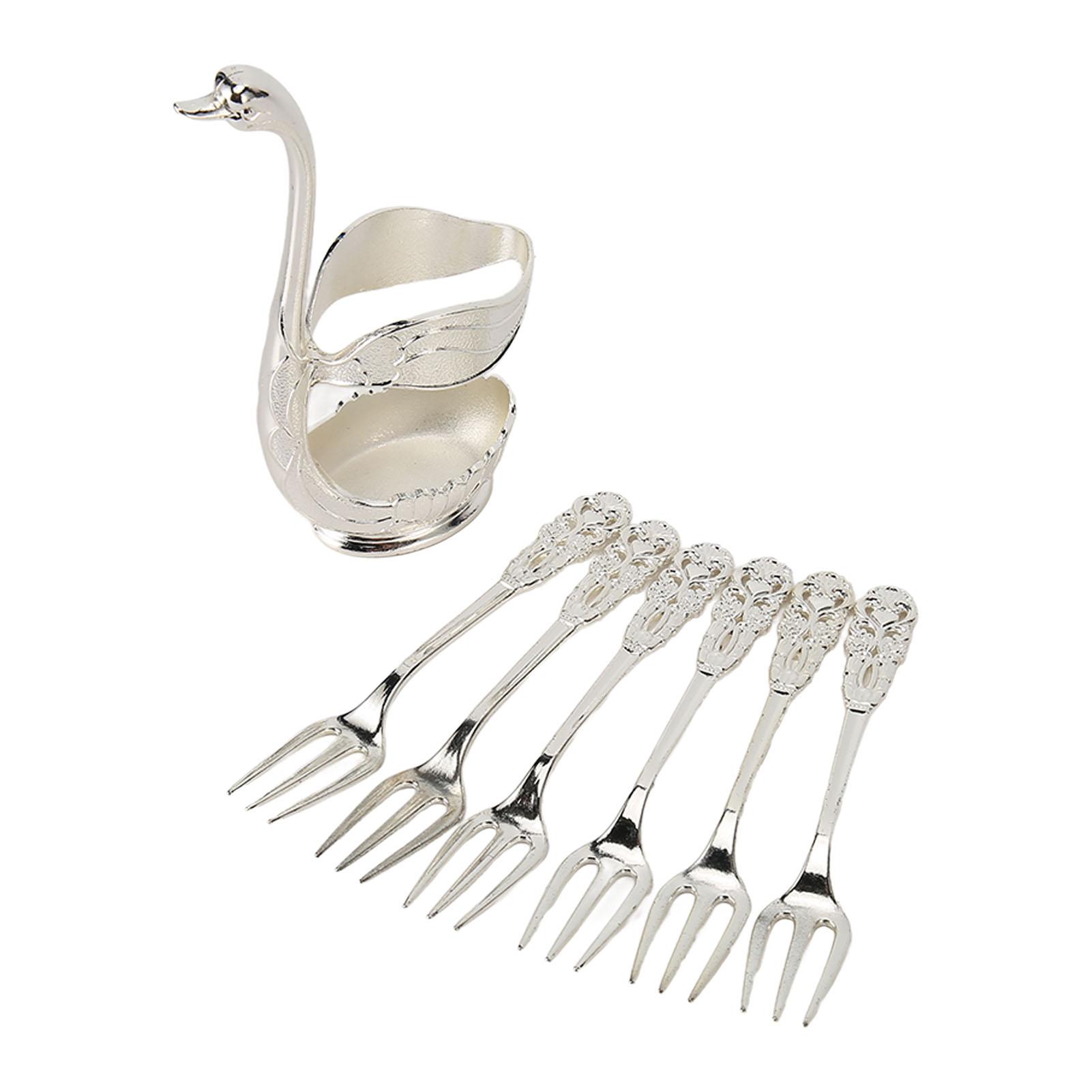 Набор вилок с подставкой в виде лебедя Алюминий Серебристый Модный Ржавчиностойкий Декоративный Держатель в виде лебедя с 6 вилками L(for 6.5-9kg)
Набор вилок с подставкой в виде лебедя Алюминий Серебристый Модный Ржавчиностойкий Декоративный Держатель в виде лебедя с 6 вилками L(for 6.5-9kg)