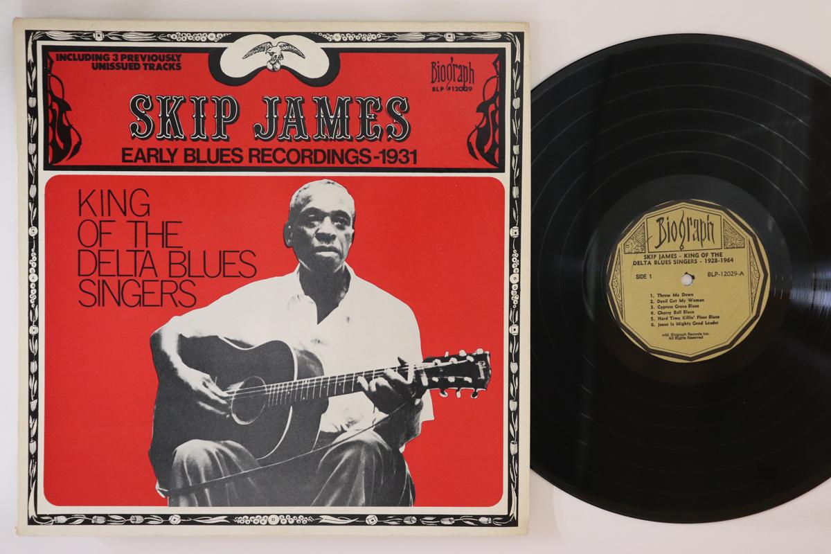 LP Record SKIP JAMES King Of The Delta Blues Singers Ear BLP12029 BIOGRAPH US Blues Used
LP Record SKIP JAMES King Of The Delta Blues Singers Ear BLP12029 BIOGRAPH US Blues Used