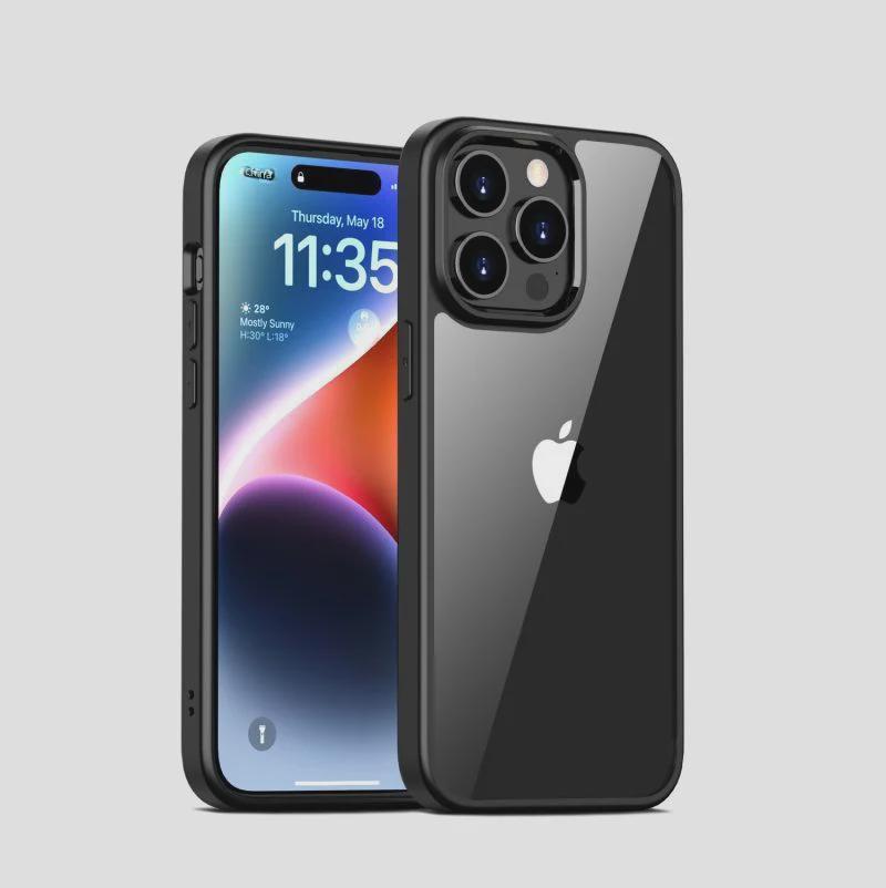 Новый прозрачный противоударный чехол для iPhone 15 Pro Max
Новый прозрачный противоударный чехол для iPhone 15 Pro Max