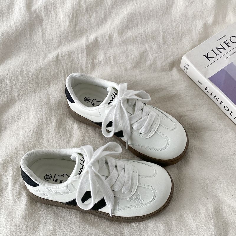 Нишевая шикарная универсальная повседневная обувь для скейтбординга, тренд 2025 года, ранняя весна, новые корейские милые немецкие кроссовки с вышивкой KT cat для женщин 39
Нишевая шикарная универсальная повседневная обувь для скейтбординга, тренд 2025 года, ранняя весна, новые корейские милые немецкие кроссовки с вышивкой KT cat для женщин 39