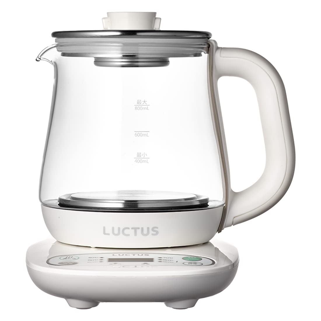 LALALUCTUS Cook 6 Temperature Adjustment Insulation Glass Hot Water Urn Type Container Comes with Tea Strainer SE6300 Kettle, 800ml, Levels, Function,
LALALUCTUS Cook 6 Temperature Adjustment Insulation Glass Hot Water Urn Type Container Comes with Tea Strainer SE6300 Kettle, 800ml, Levels, Function,