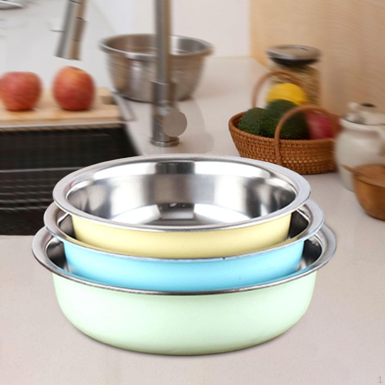 3 Штуки Миски для Змішування з Нержавіючої Сталі Організатори для Зберігання Харчових Продуктів Портативна Миска, що Вкладається одна в одну для 20cm 22cm 24cm
3 Штуки Миски для Змішування з Нержавіючої Сталі Організатори для Зберігання Харчових Продуктів Портативна Миска, що Вкладається одна в одну для 20cm 22cm 24cm