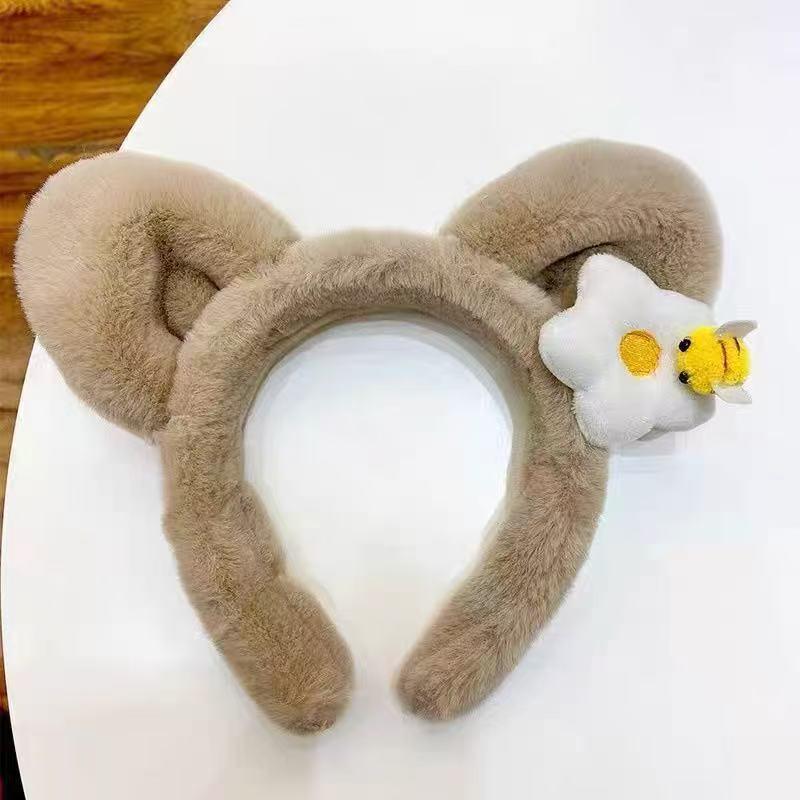 Милая плюшевая повязка на голову с кошачьими ушками из мультфильма для женщин - Идеально подходит для умывания и укладки волос осенью/зимой
Милая плюшевая повязка на голову с кошачьими ушками из мультфильма для женщин - Идеально подходит для умывания и укладки волос осенью/зимой