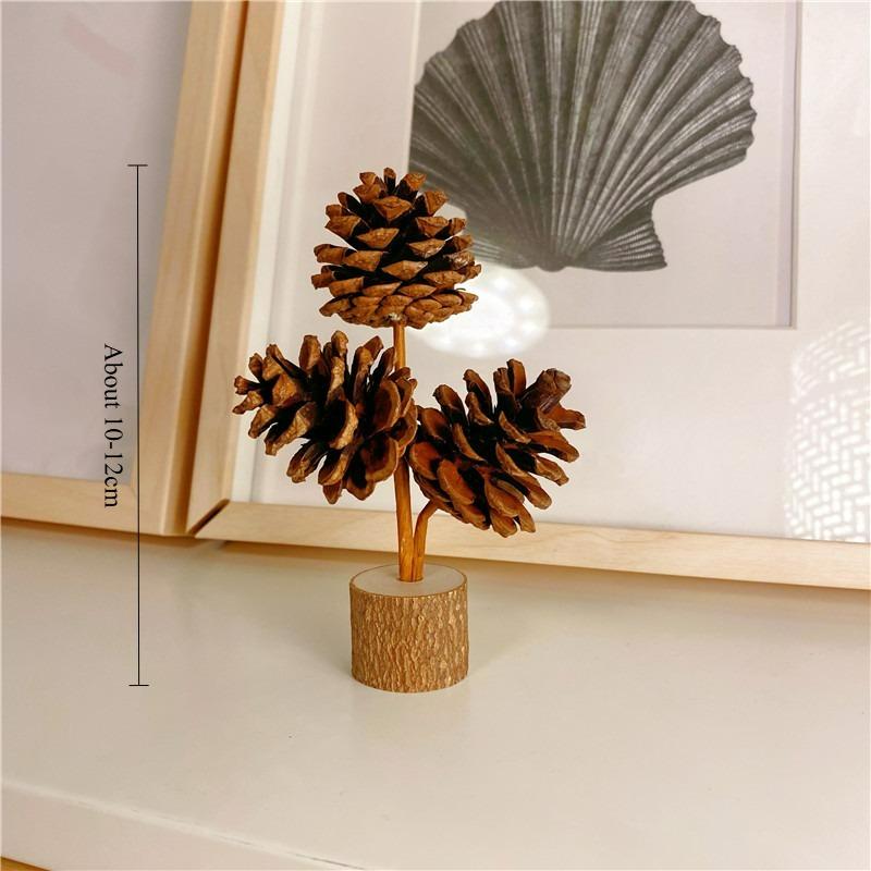 Forest Pinecone Table Decor Wabi Sabi Style Three Head Round Handmade DIY Ornament for Home Office Desktop Atmosphere
Forest Pinecone Table Decor Wabi Sabi Style Three Head Round Handmade DIY Ornament for Home Office Desktop Atmosphere