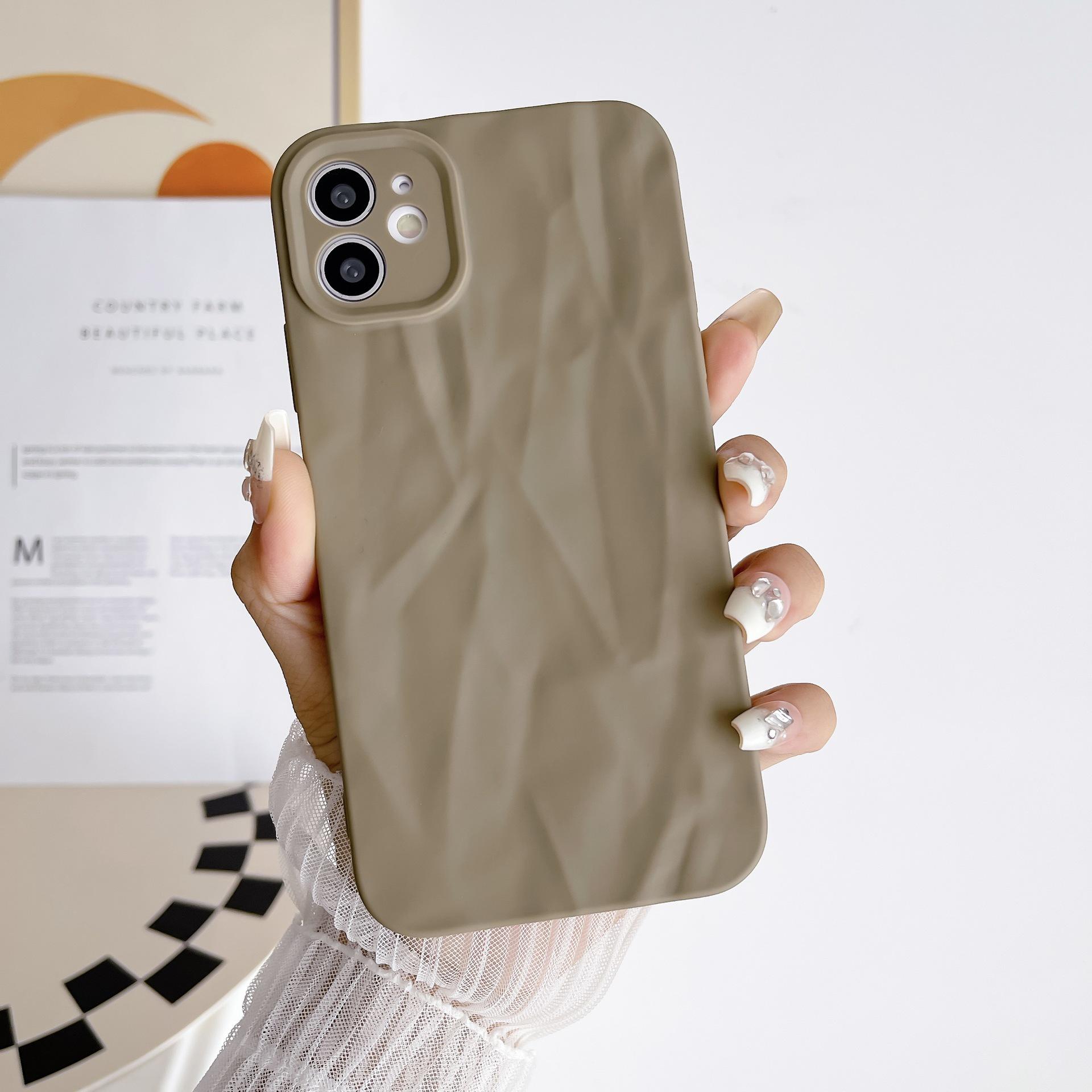 Силиконовый чехол с рисунком морщин для iPhone 15/14/13 Pro Max - защита от падения, простой дизайн iPhone 13 Pro
Силиконовый чехол с рисунком морщин для iPhone 15/14/13 Pro Max - защита от падения, простой дизайн iPhone 13 Pro