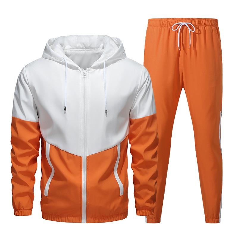 Men s 2Pcs Tracksuit Hooded Jacket Pants E Patchwork Sportswear XXXL помаранчевий
Men s 2Pcs Tracksuit Hooded Jacket Pants E Patchwork Sportswear XXXL помаранчевий