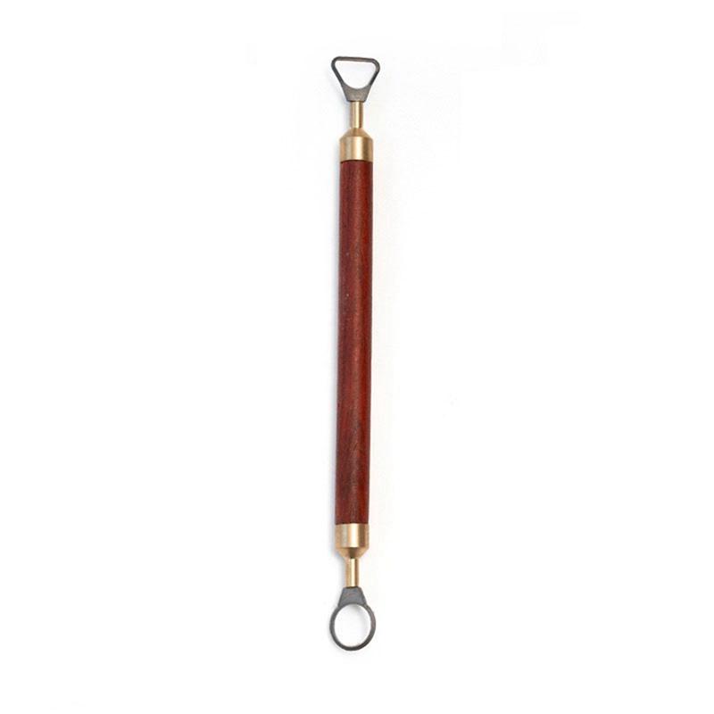 Tungsten Steel Double-Head Trimming Scraper Wooden Handle Sculpture Trimming Ceramic Texture Carving Pottery Tool
Tungsten Steel Double-Head Trimming Scraper Wooden Handle Sculpture Trimming Ceramic Texture Carving Pottery Tool