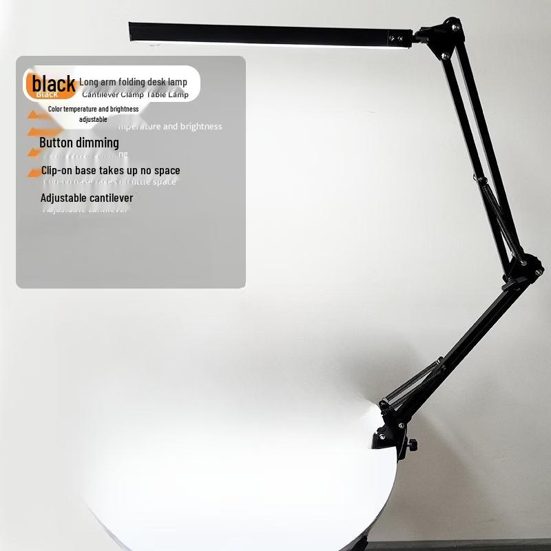 Oeny Long-Arm USB LED Clip-On Desk Lamp
Oeny Long-Arm USB LED Clip-On Desk Lamp