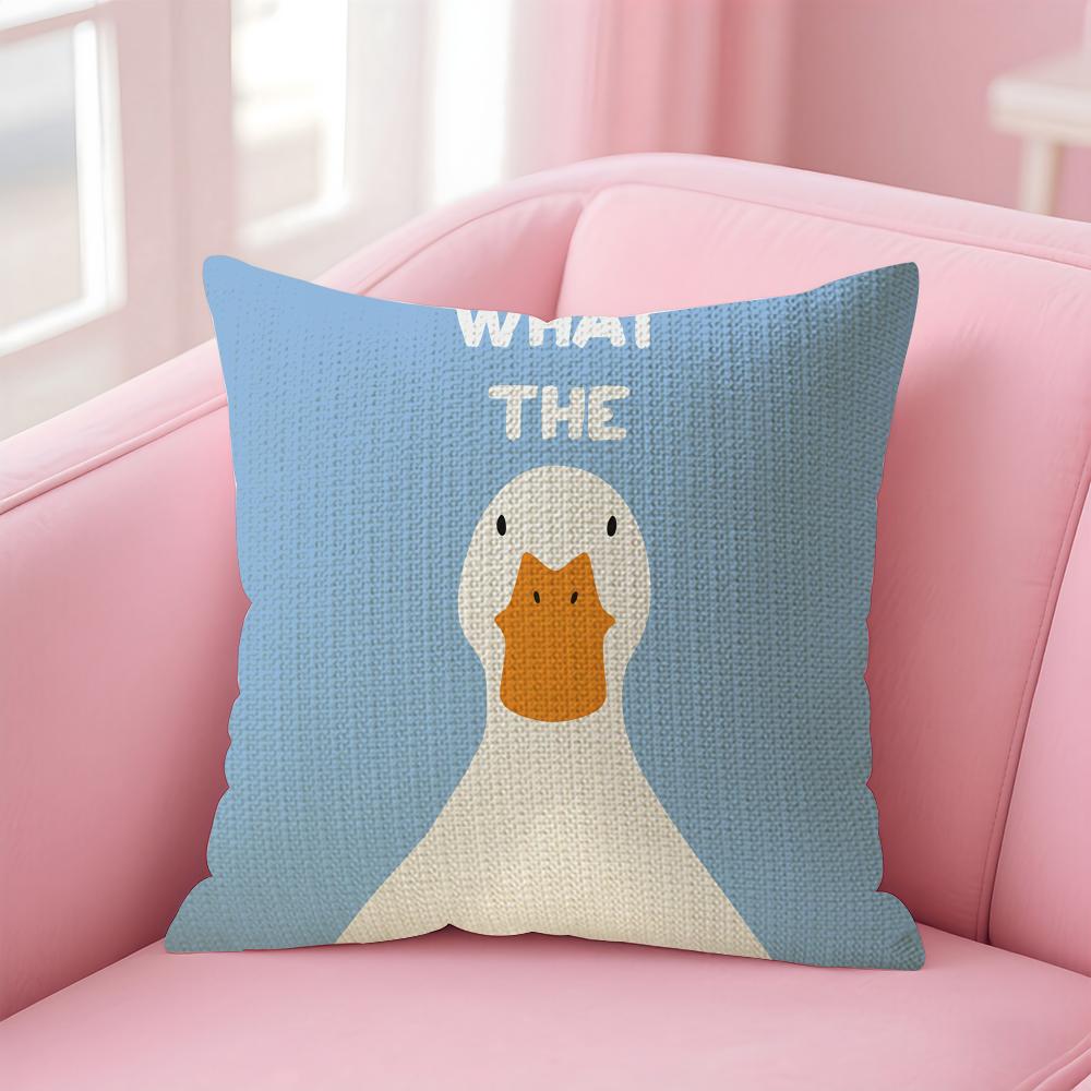 Funny What the Duck Art Cushion Cover Comfort Sofa Bed Silky Elegant Invisible Zipper Decorative Holiday Gifts 30x30cm
Funny What the Duck Art Cushion Cover Comfort Sofa Bed Silky Elegant Invisible Zipper Decorative Holiday Gifts 30x30cm