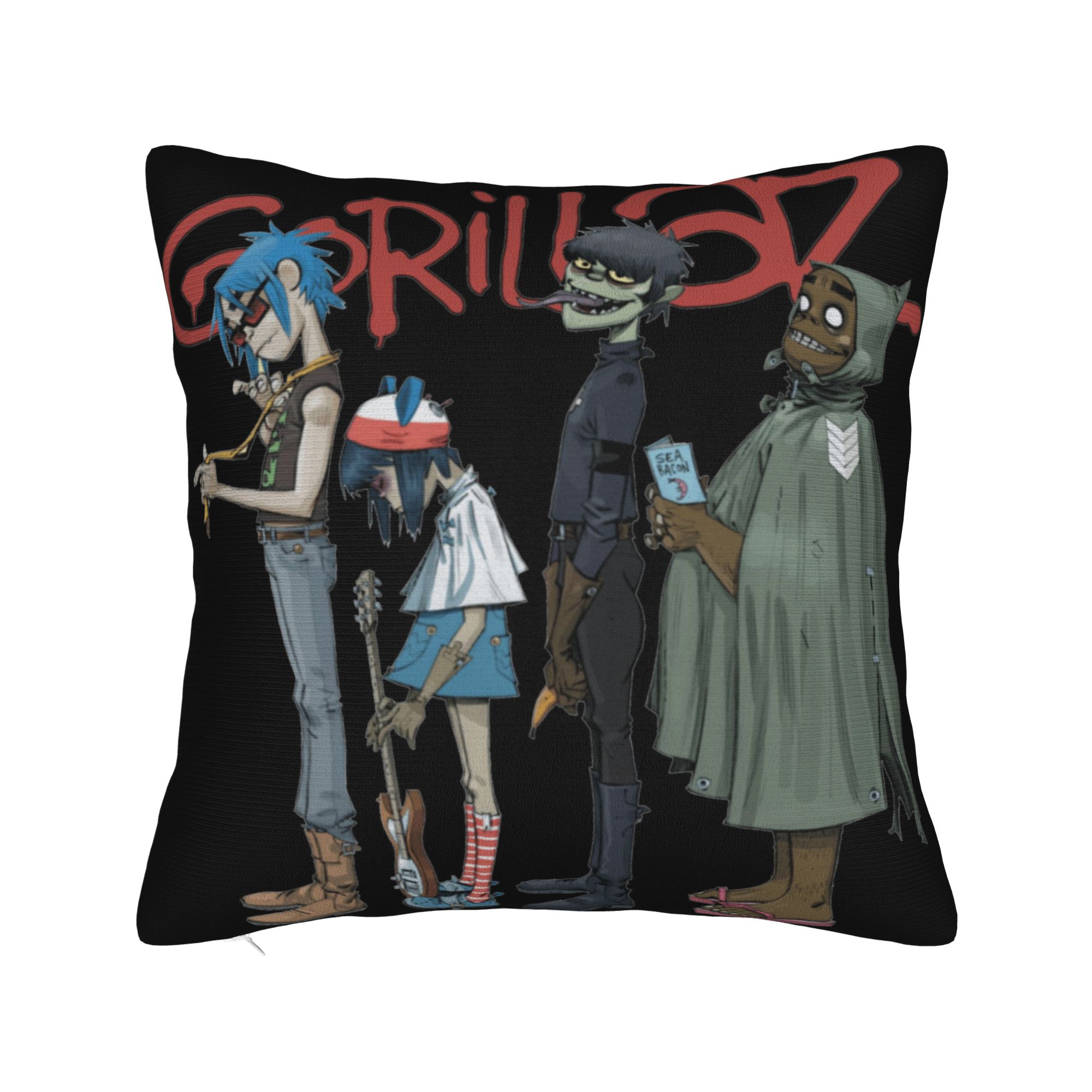 Gorillaz Віртуальний гурт Наволочки Мерч Друк Наволочка для подушки Наволочка для декоративної подушки Декор для ліжка Квадратна Багато розмірів 12x12in 30X30cm
Gorillaz Віртуальний гурт Наволочки Мерч Друк Наволочка для подушки Наволочка для декоративної подушки Декор для ліжка Квадратна Багато розмірів 12x12in 30X30cm
