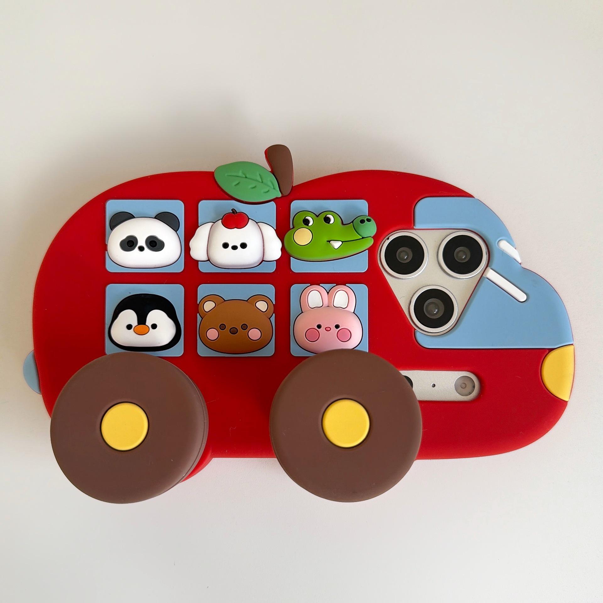 Cartoon Animal Car Holder iPhone 14/13/12/11 Pro Max Phone Case Cover iPhone 17 Pro
Cartoon Animal Car Holder iPhone 14/13/12/11 Pro Max Phone Case Cover iPhone 17 Pro