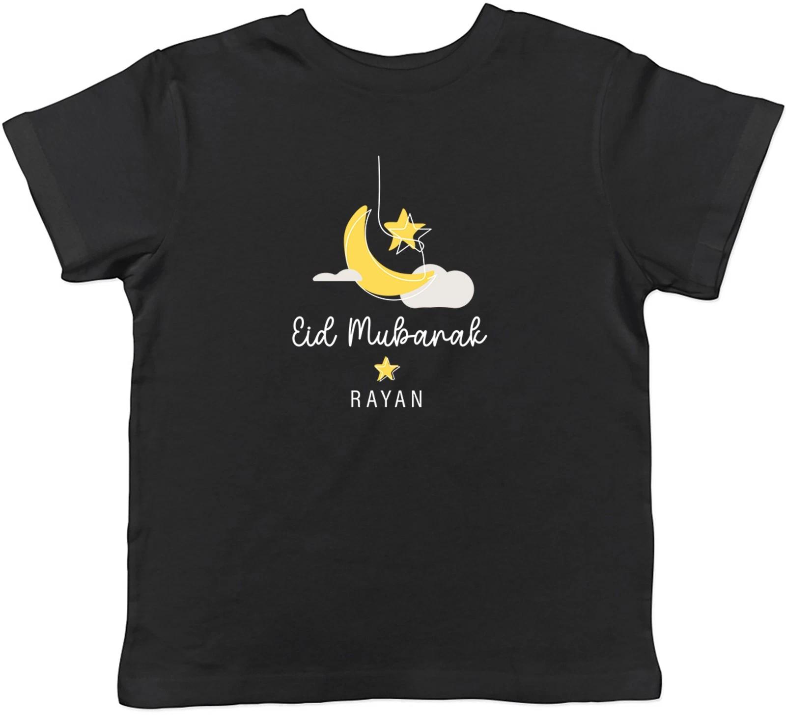 Персонализированная детская футболка Желтая Луна Звезда Eid Mubarak для мальчиков и девочек Подарок 150
Персонализированная детская футболка Желтая Луна Звезда Eid Mubarak для мальчиков и девочек Подарок 150