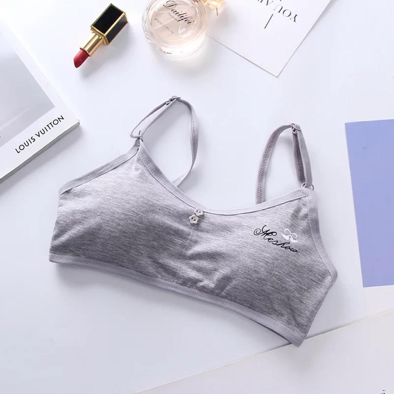 Нижнее белье для девочек, регулируемый бюстгальтер, жилет, детское нижнее белье серый
Нижнее белье для девочек, регулируемый бюстгальтер, жилет, детское нижнее белье серый