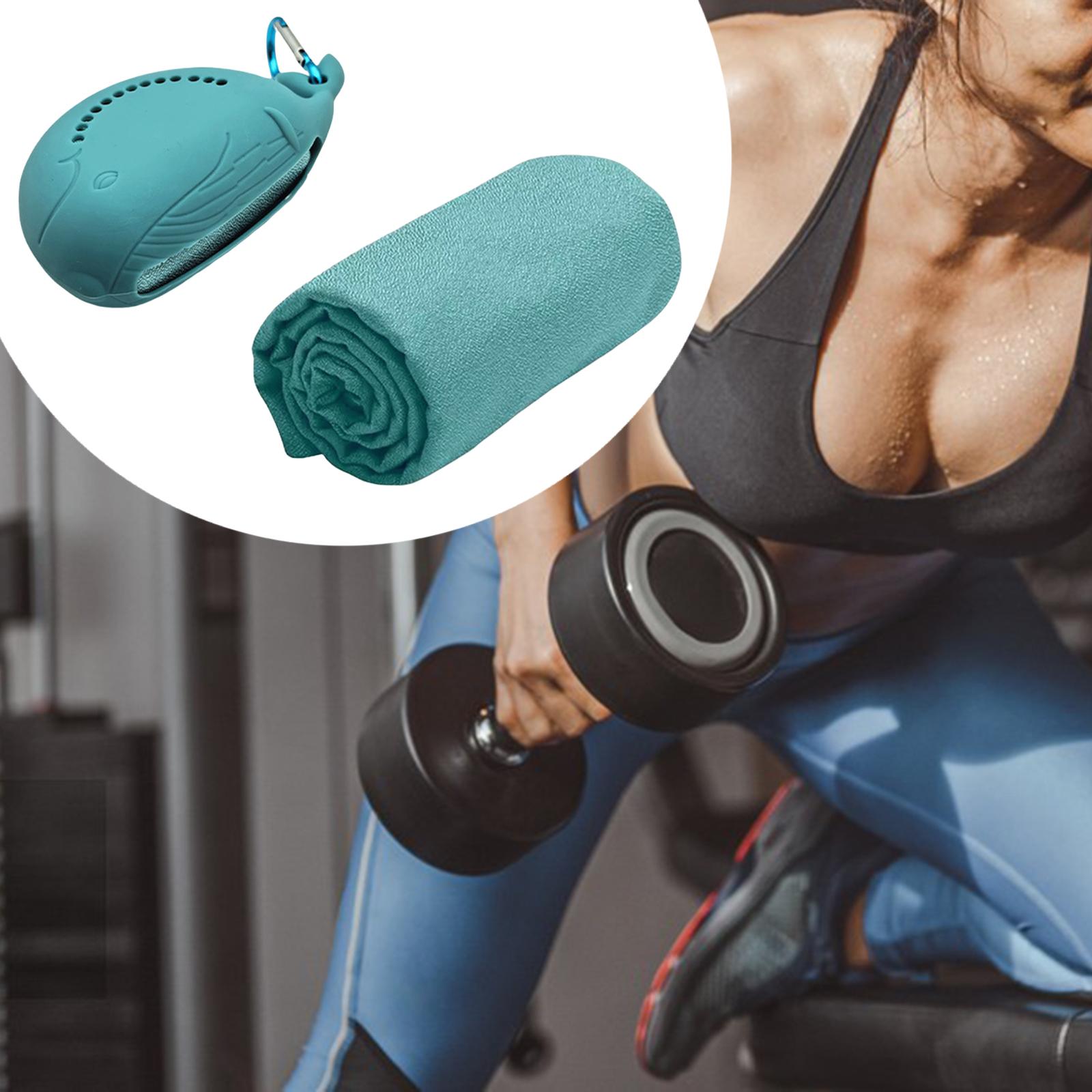 Gym Towel Breathable Chilly Quick Dry for Hot Weather Microfiber Cool Towel Workout Towel for Hiking Jogging Pilates Swimming синій
Gym Towel Breathable Chilly Quick Dry for Hot Weather Microfiber Cool Towel Workout Towel for Hiking Jogging Pilates Swimming синій