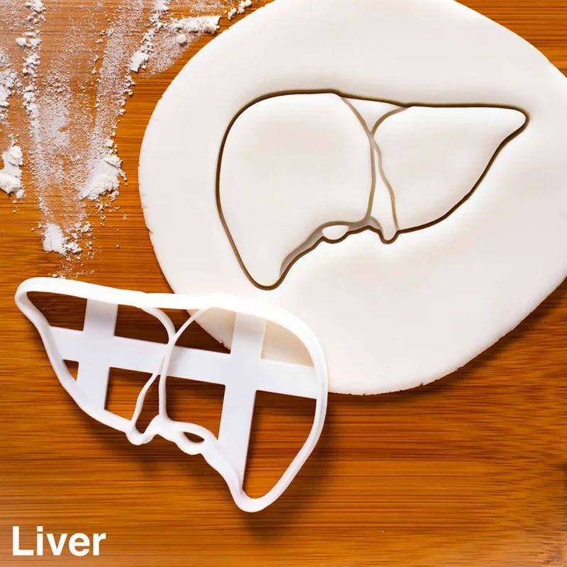 Internal Organs Cookie Embossed Mold Brain Heart Liver Stomach Fondant Cookie Cutter Intestines Biscuit Mold DIY Baking Tools печінковий
Internal Organs Cookie Embossed Mold Brain Heart Liver Stomach Fondant Cookie Cutter Intestines Biscuit Mold DIY Baking Tools печінковий