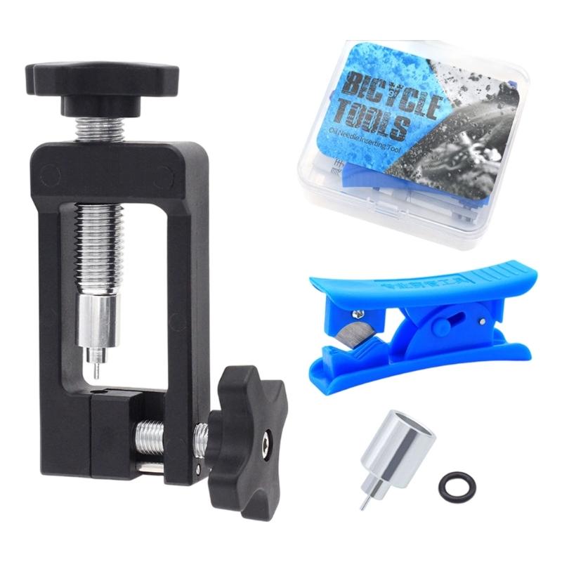 Portables Bicycles Brake Hose Cutter And Insertion Tool Universals For Road Bike Repair Includes Storage Case
Portables Bicycles Brake Hose Cutter And Insertion Tool Universals For Road Bike Repair Includes Storage Case
