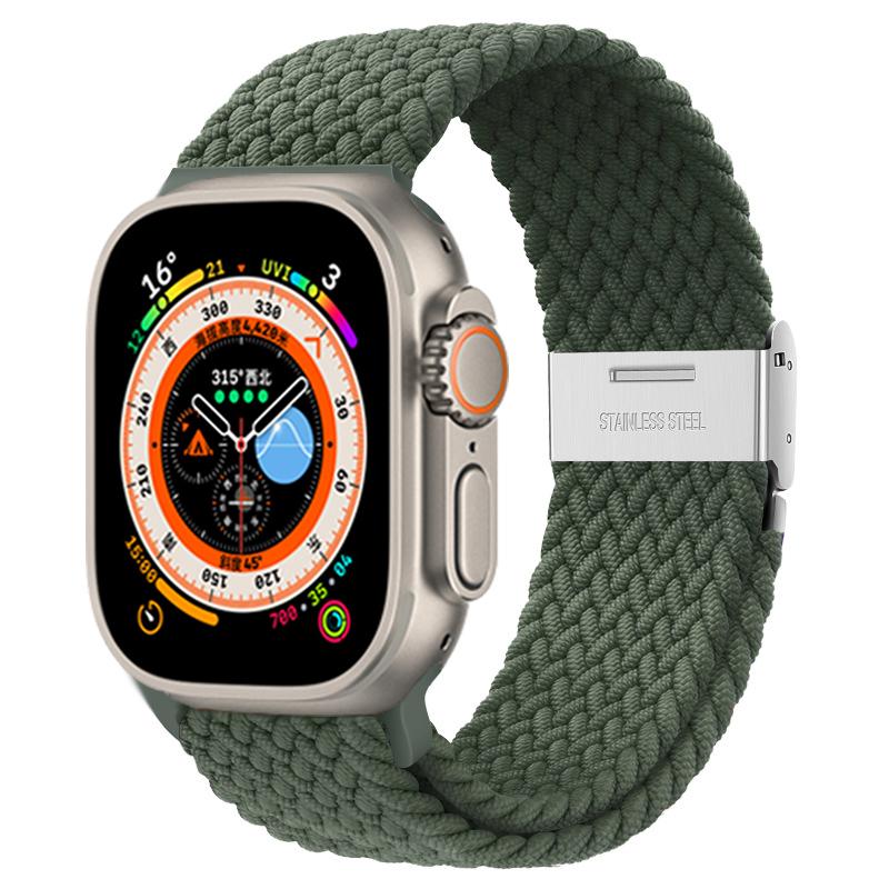 Ремешок для Apple Watch Ultra Band 49 мм, 45 мм, 44 мм, 40 мм, 41 мм, 42 мм, 40, 45 мм, плетеный браслет Correa соло-петли серии 8, 7, 3, 5, se 6, 4 42mm 44mm 45mm 49mm
Ремешок для Apple Watch Ultra Band 49 мм, 45 мм, 44 мм, 40 мм, 41 мм, 42 мм, 40, 45 мм, плетеный браслет Correa соло-петли серии 8, 7, 3, 5, se 6, 4 42mm 44mm 45mm 49mm