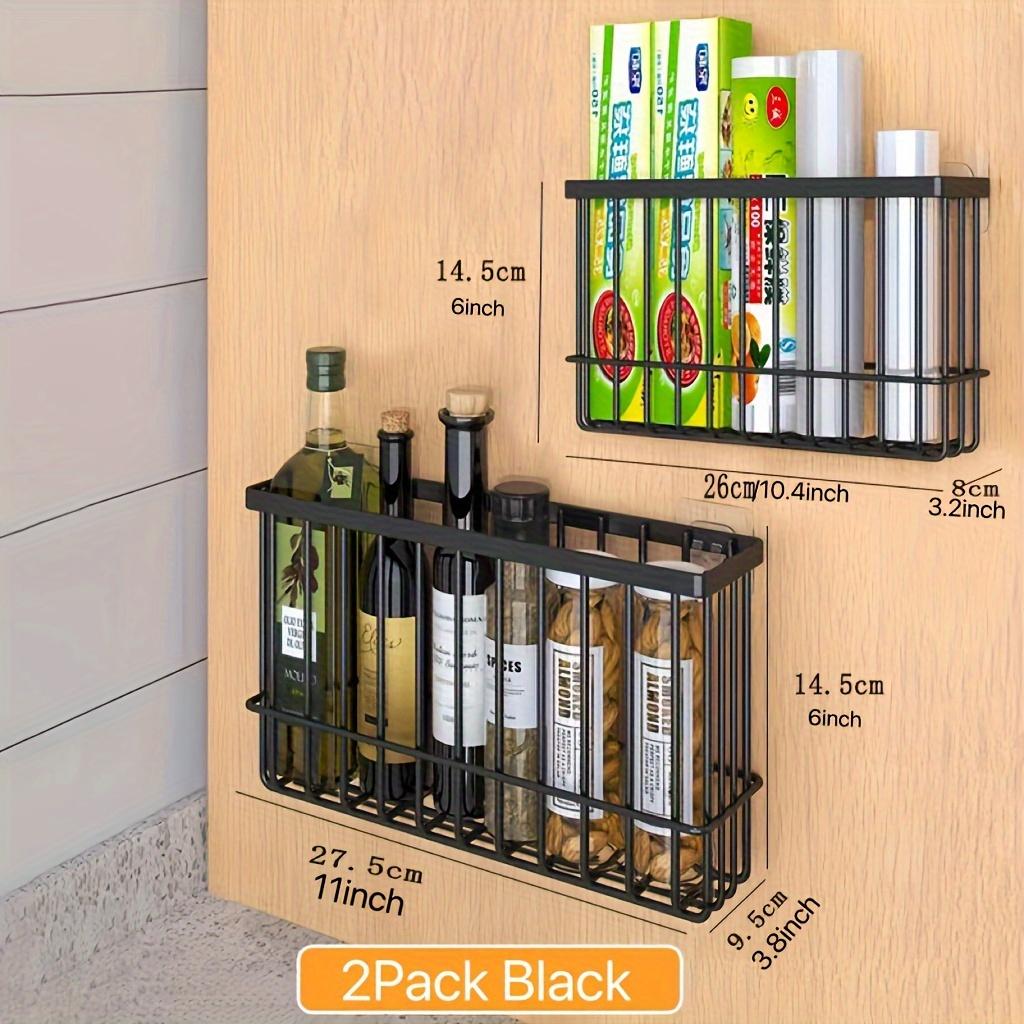 Wall Mounted Storage Basket, 2-Pack Metal Organizer Rack for Kitchen Bathroom Laundry Room. Save Space & Declutter! чорний
Wall Mounted Storage Basket, 2-Pack Metal Organizer Rack for Kitchen Bathroom Laundry Room. Save Space & Declutter! чорний