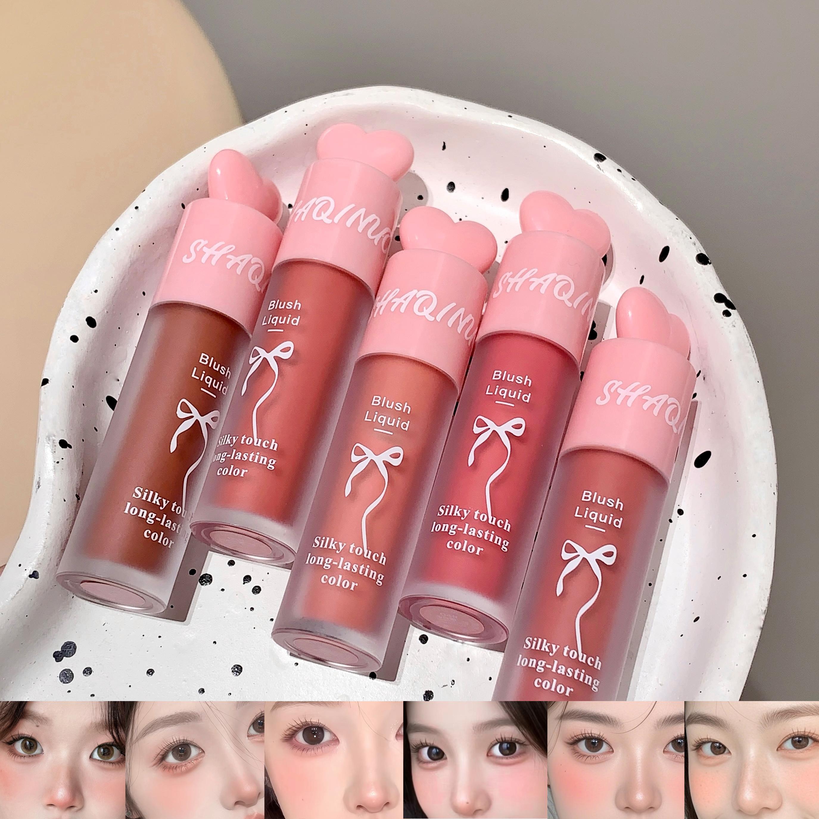 Liquid Blush SHAQINUO Natural Low Saturation Water Light Sponge Brush Head Multi-purpose Blush Liquid
Liquid Blush SHAQINUO Natural Low Saturation Water Light Sponge Brush Head Multi-purpose Blush Liquid