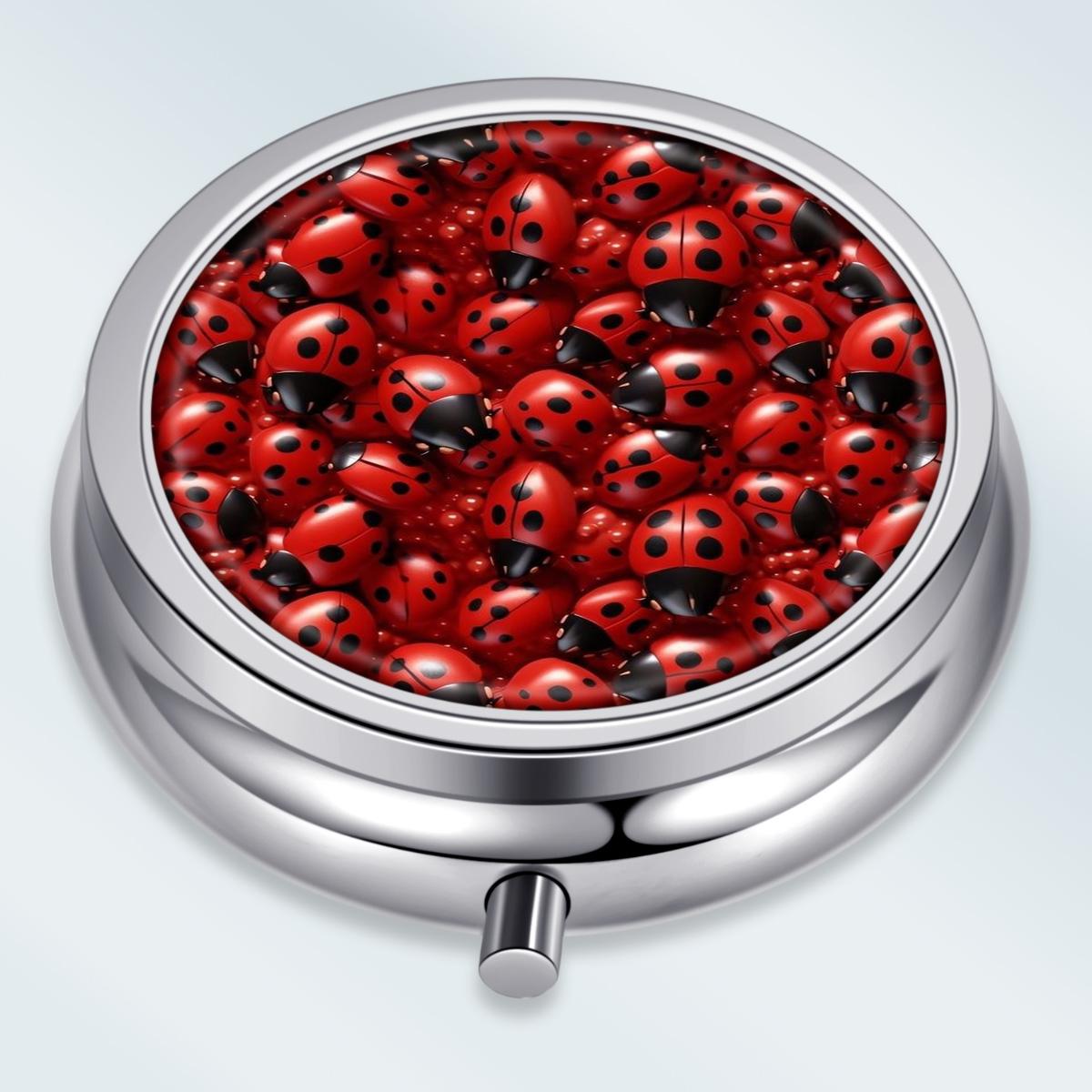 Portable Pill Box with 3 Compartments, Mini Metal Medicine Organizer Case, Cute Printed Pill Container for Vitamins, Pills, Jewelry, Travel, Daily Use разноцветный
Portable Pill Box with 3 Compartments, Mini Metal Medicine Organizer Case, Cute Printed Pill Container for Vitamins, Pills, Jewelry, Travel, Daily Use разноцветный