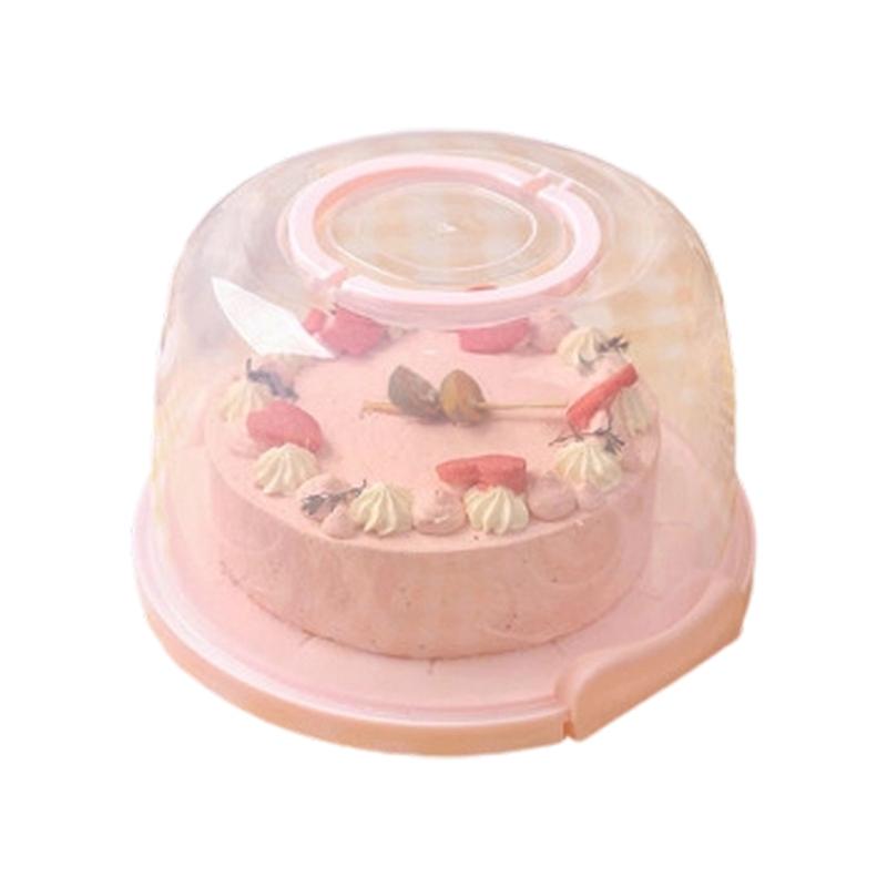 Plastic Dessert Box With Carrying Handle Storage Container with Cover For Cakes Cookie And Snacks
Plastic Dessert Box With Carrying Handle Storage Container with Cover For Cakes Cookie And Snacks