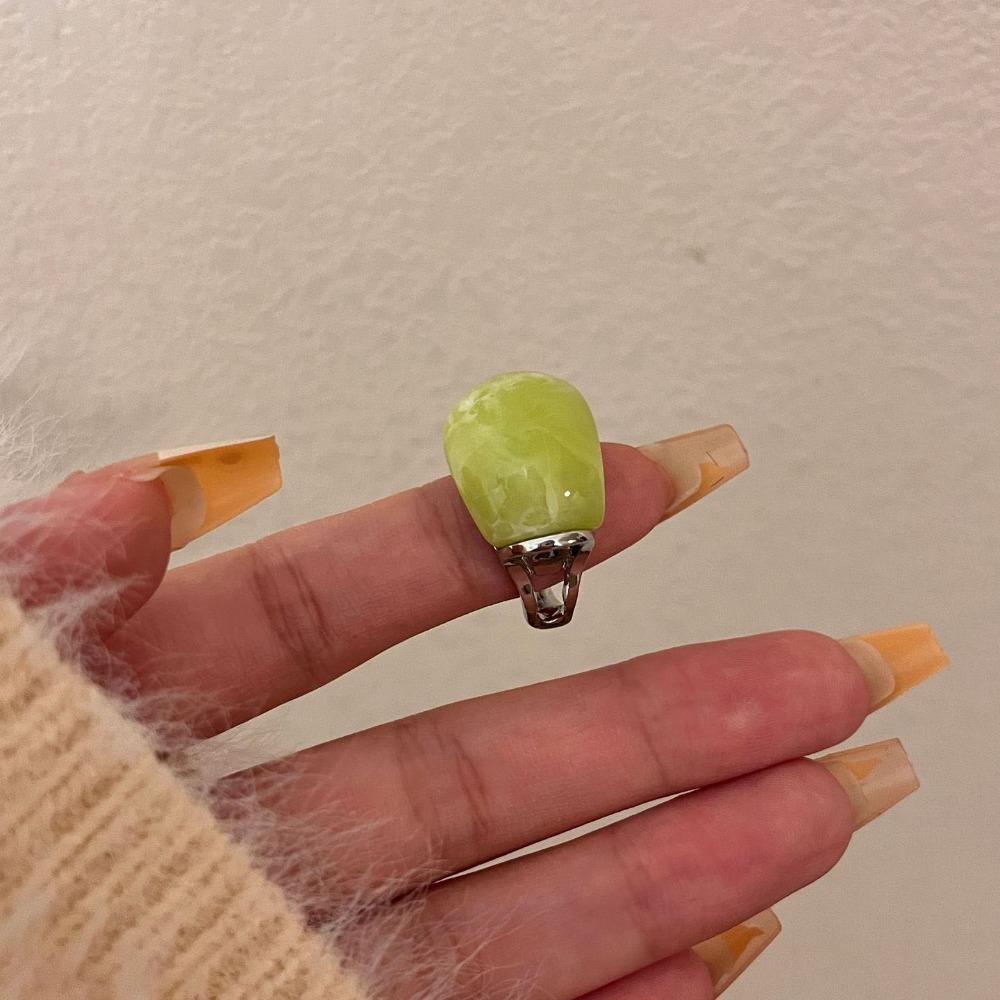 Korean Style Metal Ring Jewelry Accessories Wide Finger Buckle Geometric Open Ring Women зелёный
Korean Style Metal Ring Jewelry Accessories Wide Finger Buckle Geometric Open Ring Women зелёный