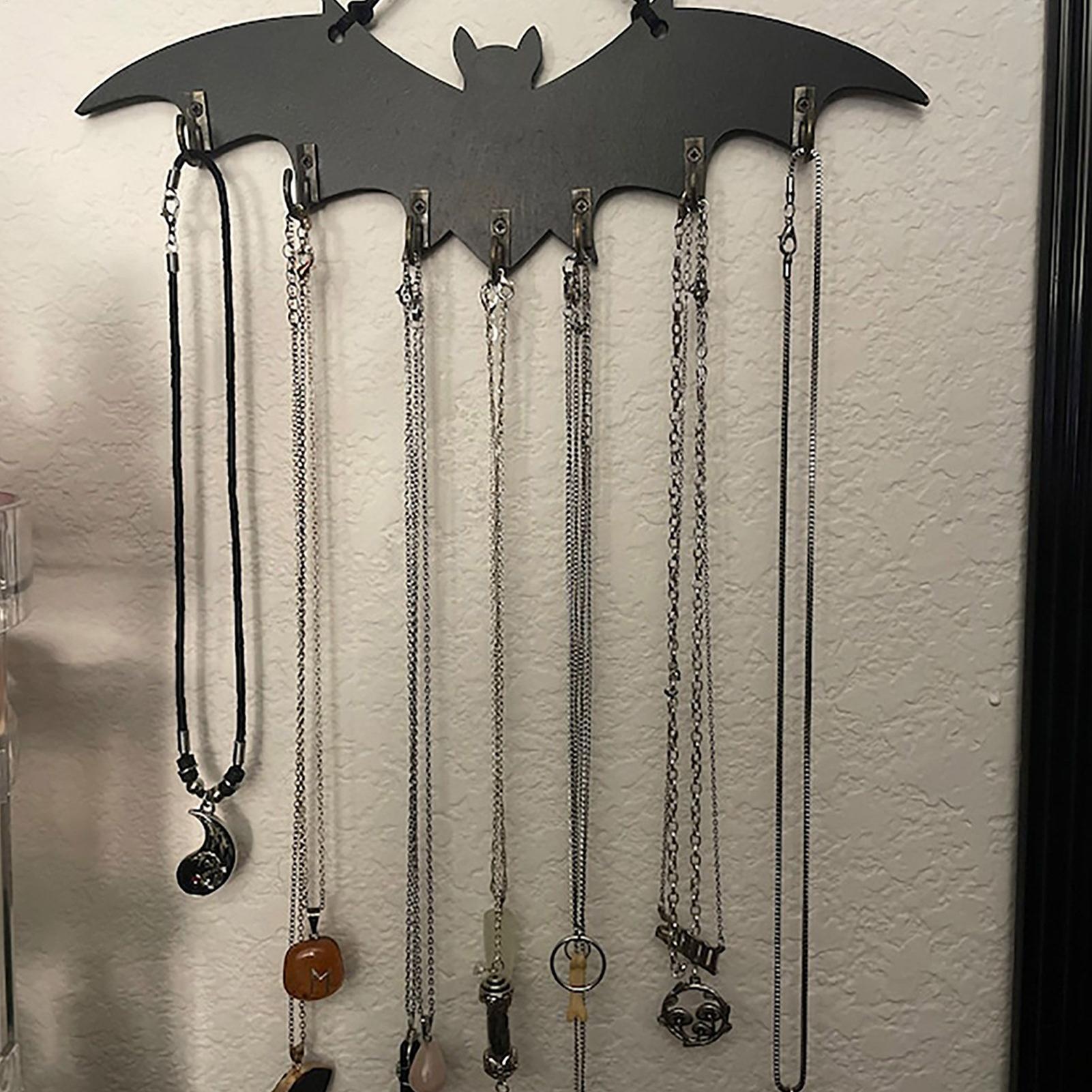 Wooden bat Wall hook Gothic style wall hangings Organizer Wall-mounted Bat Key Rack for Holiday Decor Closet Bathroom CHINA
Wooden bat Wall hook Gothic style wall hangings Organizer Wall-mounted Bat Key Rack for Holiday Decor Closet Bathroom CHINA