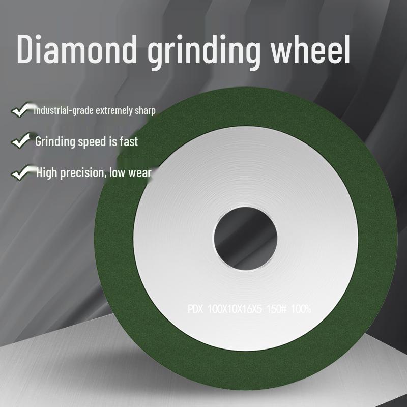Tungsten Steel Diamond Grinding Wheel for Carbide Cutter Head and Saw Blade Teeth 100*16mm Bore, 150 Grit
Tungsten Steel Diamond Grinding Wheel for Carbide Cutter Head and Saw Blade Teeth 100*16mm Bore, 150 Grit