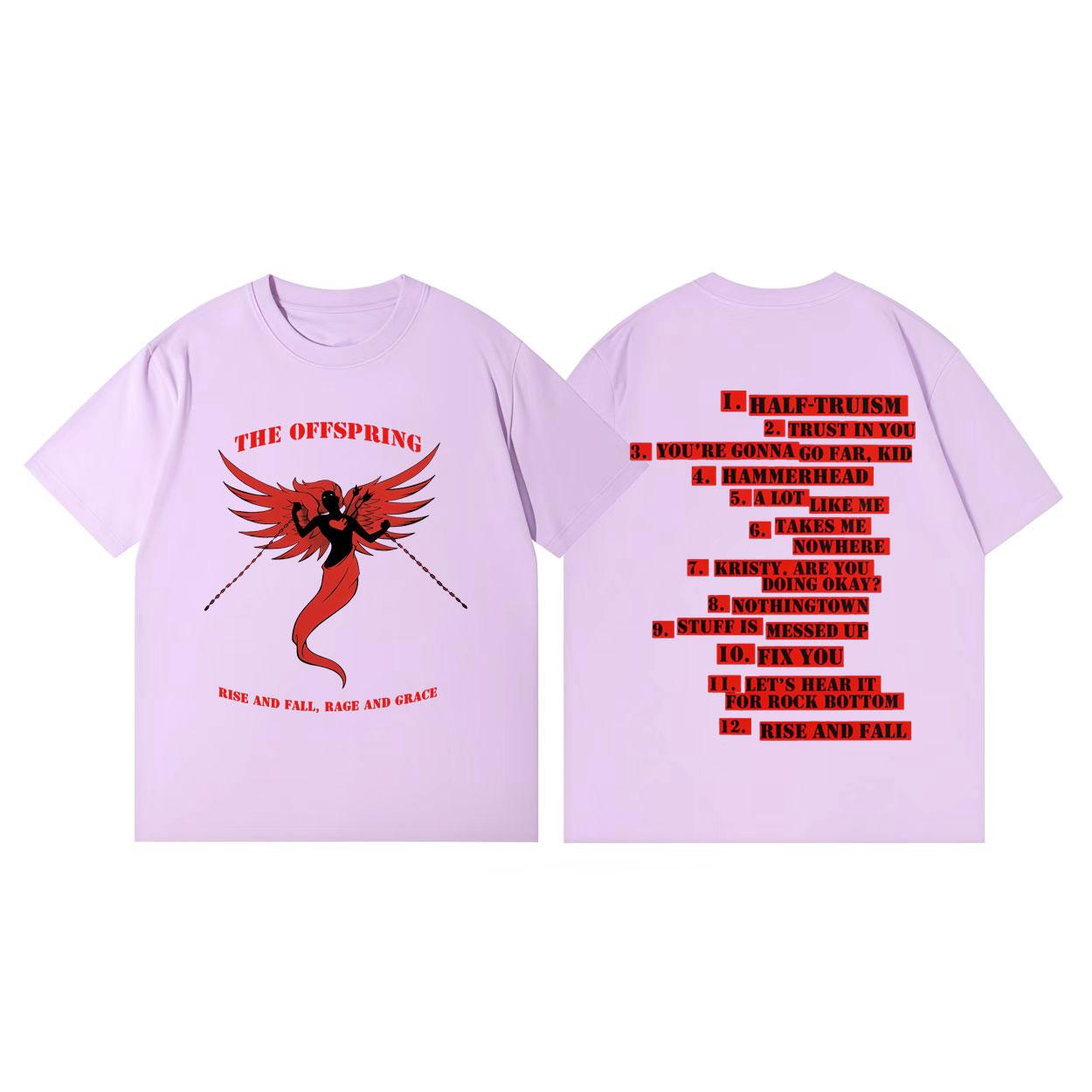 Punk Band The Offspring Album Merch Tshirt Men Women Fashion Y2k Oversized T Shirt Summer Casual Cotton Short Sleeve Tshirts 4XL
Punk Band The Offspring Album Merch Tshirt Men Women Fashion Y2k Oversized T Shirt Summer Casual Cotton Short Sleeve Tshirts 4XL