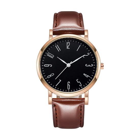 Men s Analog Quartz Watches Minimalist Three-Hand Watch Classic Adjustable Leather Strap Watch
Men s Analog Quartz Watches Minimalist Three-Hand Watch Classic Adjustable Leather Strap Watch