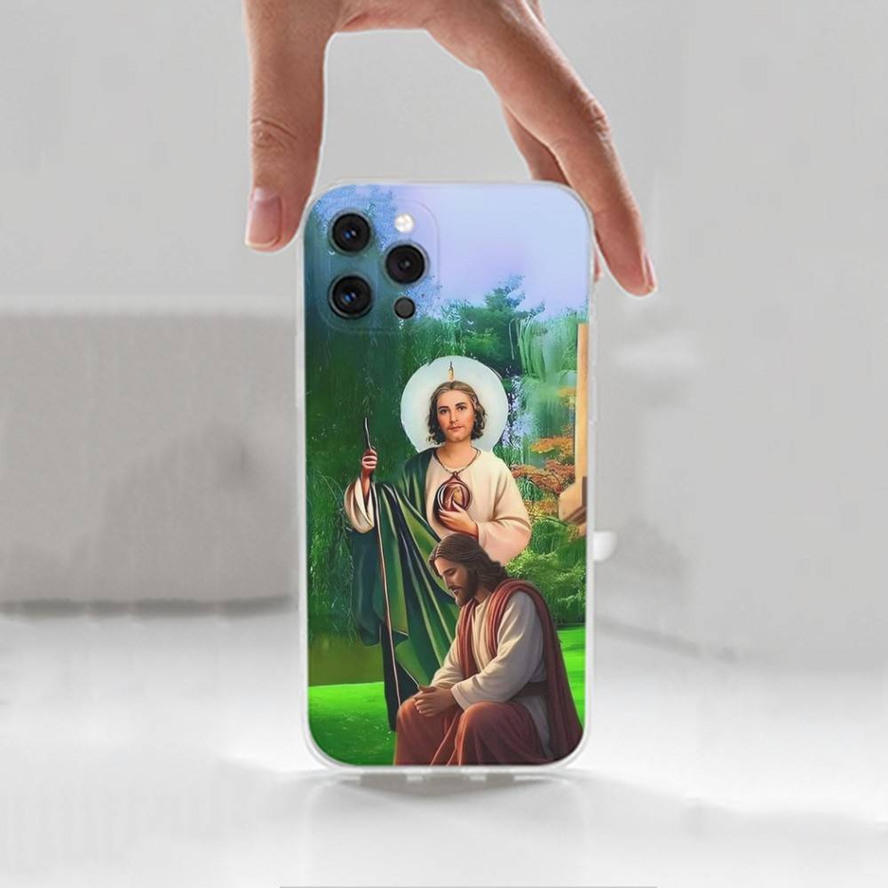 San J-Judas Tadeo Belief Case For iPhone 16,15,14,17,13,12,11 Plus,Pro,Max,XR,XS,X,7,8 Plus,SE,Mini,Transparent,Silicone Case iPhone17promax
San J-Judas Tadeo Belief Case For iPhone 16,15,14,17,13,12,11 Plus,Pro,Max,XR,XS,X,7,8 Plus,SE,Mini,Transparent,Silicone Case iPhone17promax