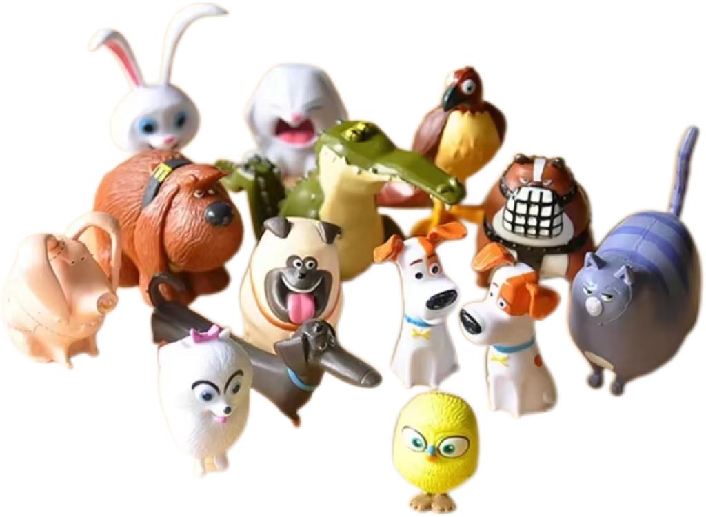 New 14 Pcs Secret Pets Pvc Rabbit Snowball Gidget Mel Dog Max Duke Cat Action Figure Toys Christmas Gift Toy
New 14 Pcs Secret Pets Pvc Rabbit Snowball Gidget Mel Dog Max Duke Cat Action Figure Toys Christmas Gift Toy