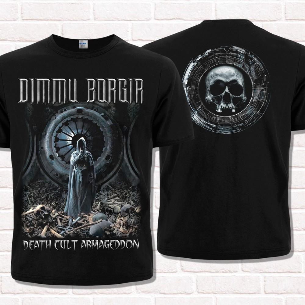 Dimmu Borgir Death Cult Armageddon T-Shirt (1995). Norwegian Black Metal. 4XL
Dimmu Borgir Death Cult Armageddon T-Shirt (1995). Norwegian Black Metal. 4XL