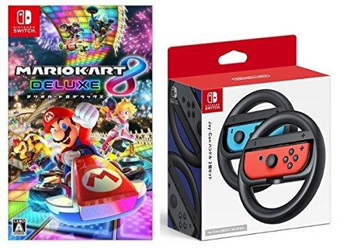 Mario Kart 8 Deluxe + Joy-Con Handle 2-piece set
Mario Kart 8 Deluxe + Joy-Con Handle 2-piece set