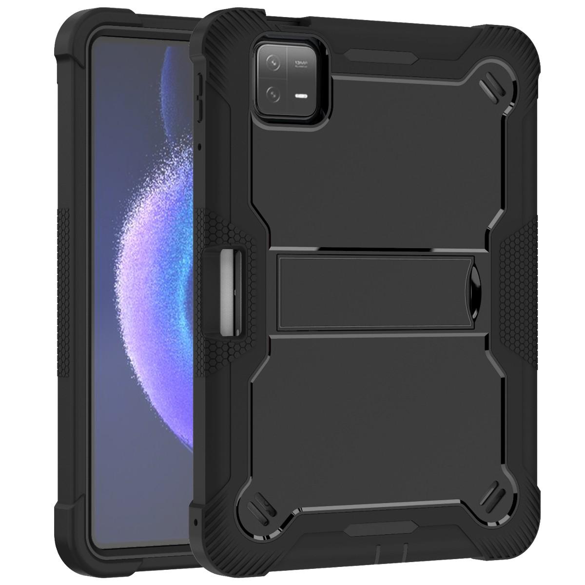 For Xiaomi Pad 6/Pad 6 Pro Kickstand Tablet Cover Silicone+PC Shockproof Rugged Case Black
For Xiaomi Pad 6/Pad 6 Pro Kickstand Tablet Cover Silicone+PC Shockproof Rugged Case Black