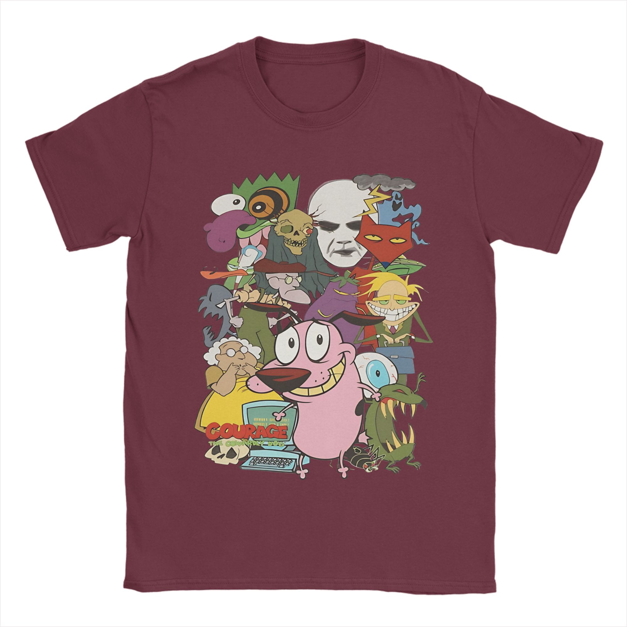 Vintage Courage Dog T-Shirt Men Round Neck 100% Cotton T Shirts Short Sleeve Tees 4XL 5XL Clothing S
Vintage Courage Dog T-Shirt Men Round Neck 100% Cotton T Shirts Short Sleeve Tees 4XL 5XL Clothing S