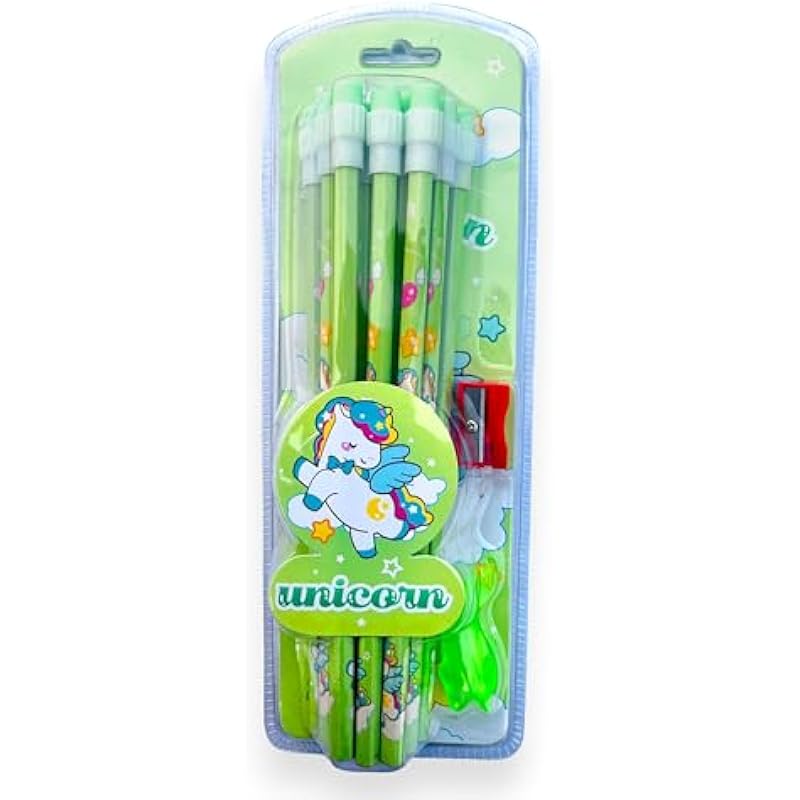 Glun Gift Set Of 12 Pencils, 1 Sharpener, 1 Eraser & Pencil Cap, Birthday Return Gift, School Supply Set, Stationery Gif 112 зелёный
Glun Gift Set Of 12 Pencils, 1 Sharpener, 1 Eraser & Pencil Cap, Birthday Return Gift, School Supply Set, Stationery Gif 112 зелёный