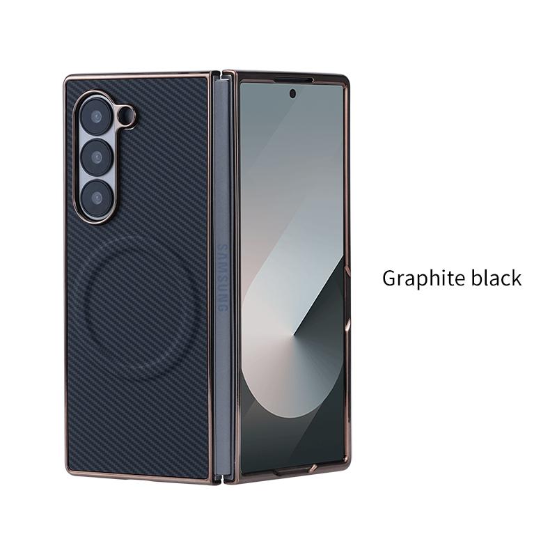 For Samsung Galaxy Z Fold 7 6 5 4 Electroplated Carbon Fiber Magnetic Anti-Fingerprint Drop-Resistant Folding Phone Case For Galaxy Z Fold 6
For Samsung Galaxy Z Fold 7 6 5 4 Electroplated Carbon Fiber Magnetic Anti-Fingerprint Drop-Resistant Folding Phone Case For Galaxy Z Fold 6
