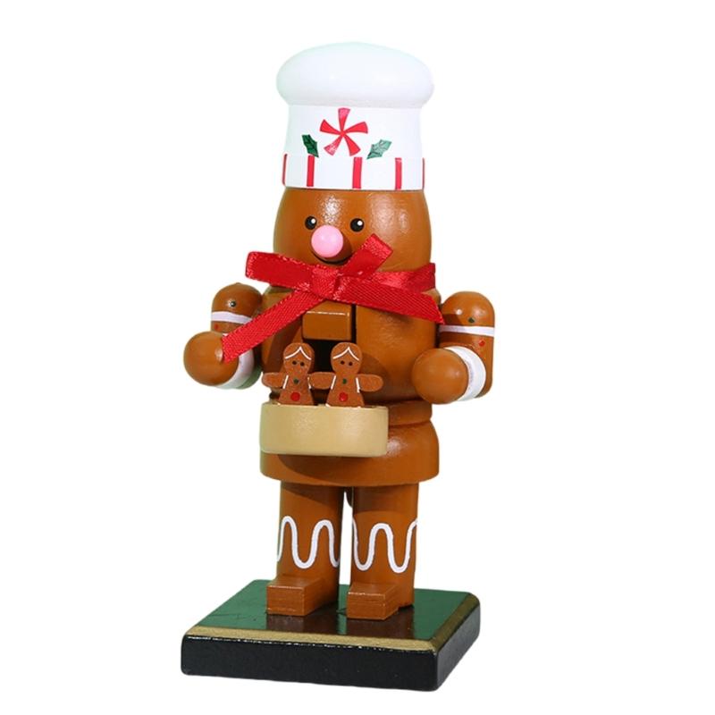 Practical Wood Nutcrackers with Elegant Designs Charm Christmas Soldiers for Festival Home Decoration Daily Use кавовий
Practical Wood Nutcrackers with Elegant Designs Charm Christmas Soldiers for Festival Home Decoration Daily Use кавовий