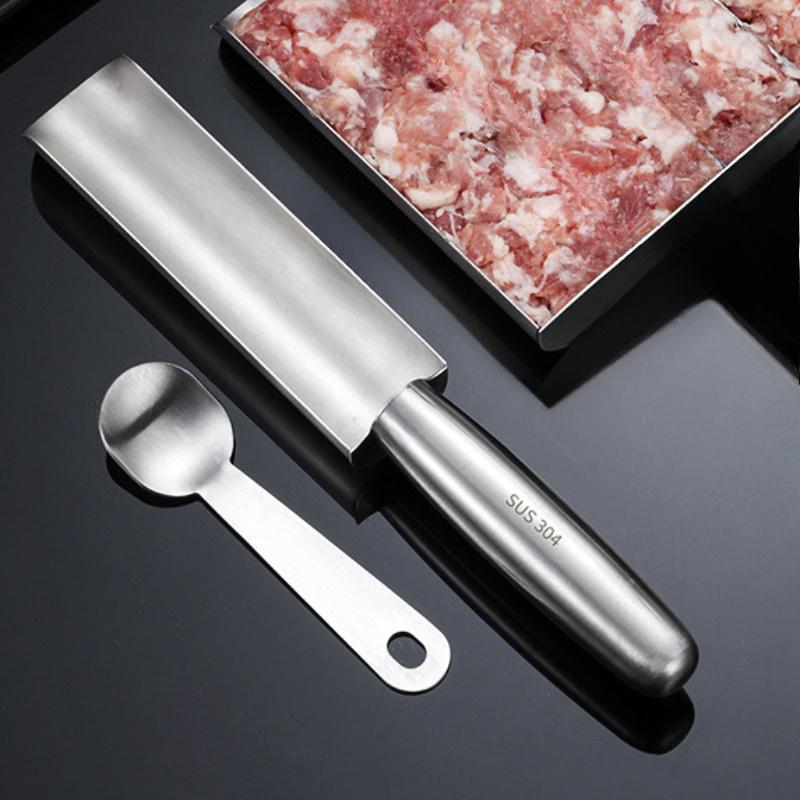 1PC 304 Stainless Steel Meatball Mold, Household Shrimp Fish Balls and Meatball Maker, Suitable for Rice Meatball Cooking Tools
1PC 304 Stainless Steel Meatball Mold, Household Shrimp Fish Balls and Meatball Maker, Suitable for Rice Meatball Cooking Tools