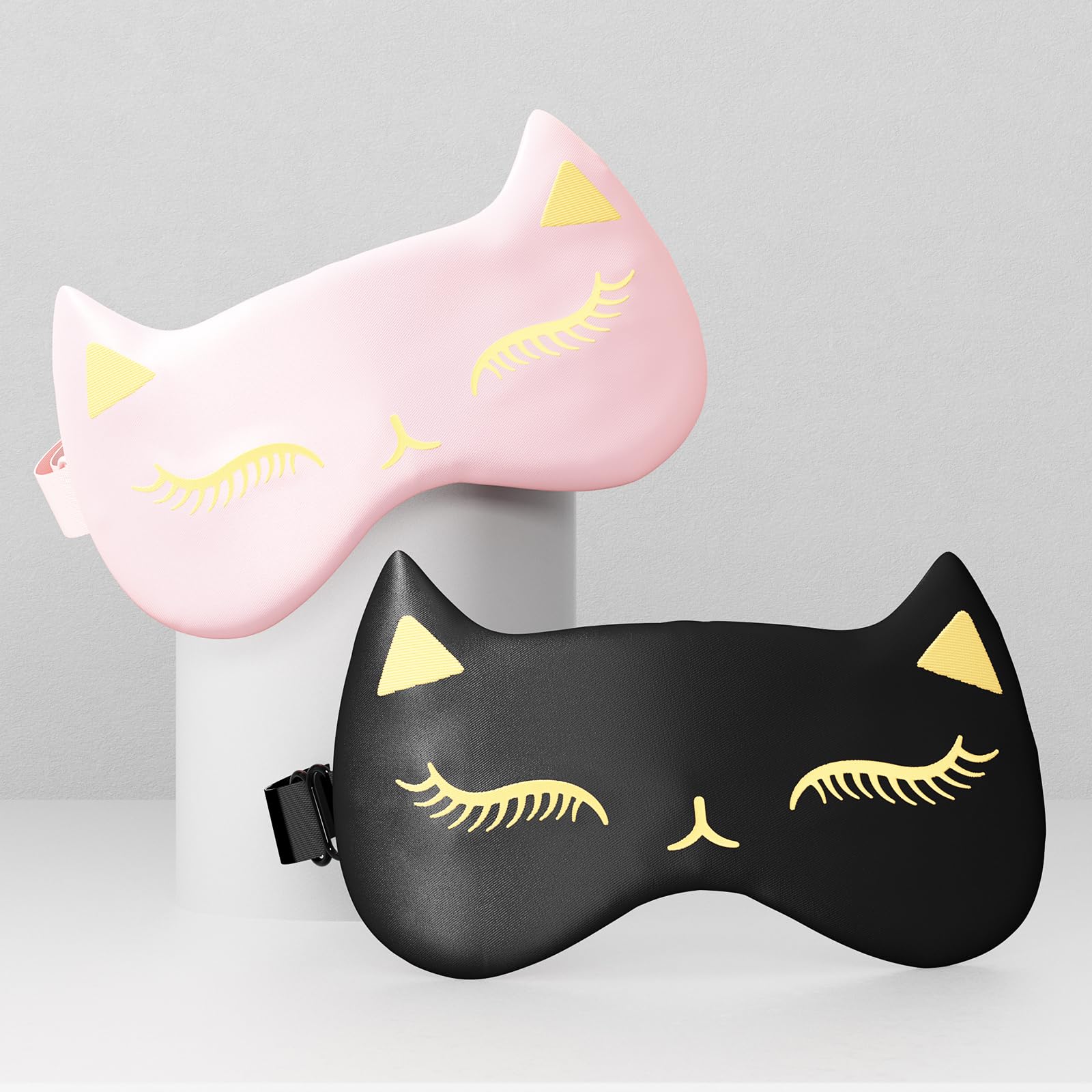eye cat for no light lunch sleep Day freely unisex black 1 2-piece mask, pattern, sleeping, breathable, pressure, blocking, break, aid, blindfold,
eye cat for no light lunch sleep Day freely unisex black 1 2-piece mask, pattern, sleeping, breathable, pressure, blocking, break, aid, blindfold,